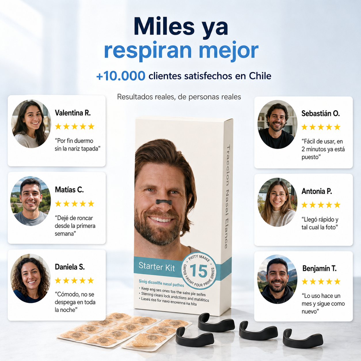 AeroFlow Pro — Despeja tu nariz tapada y vuelve a respirar libre, de día y de noche