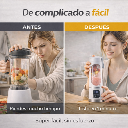 Mini Licuadora Portátil USB – Prepara tus batidos fácilmente en cualquier lugar
