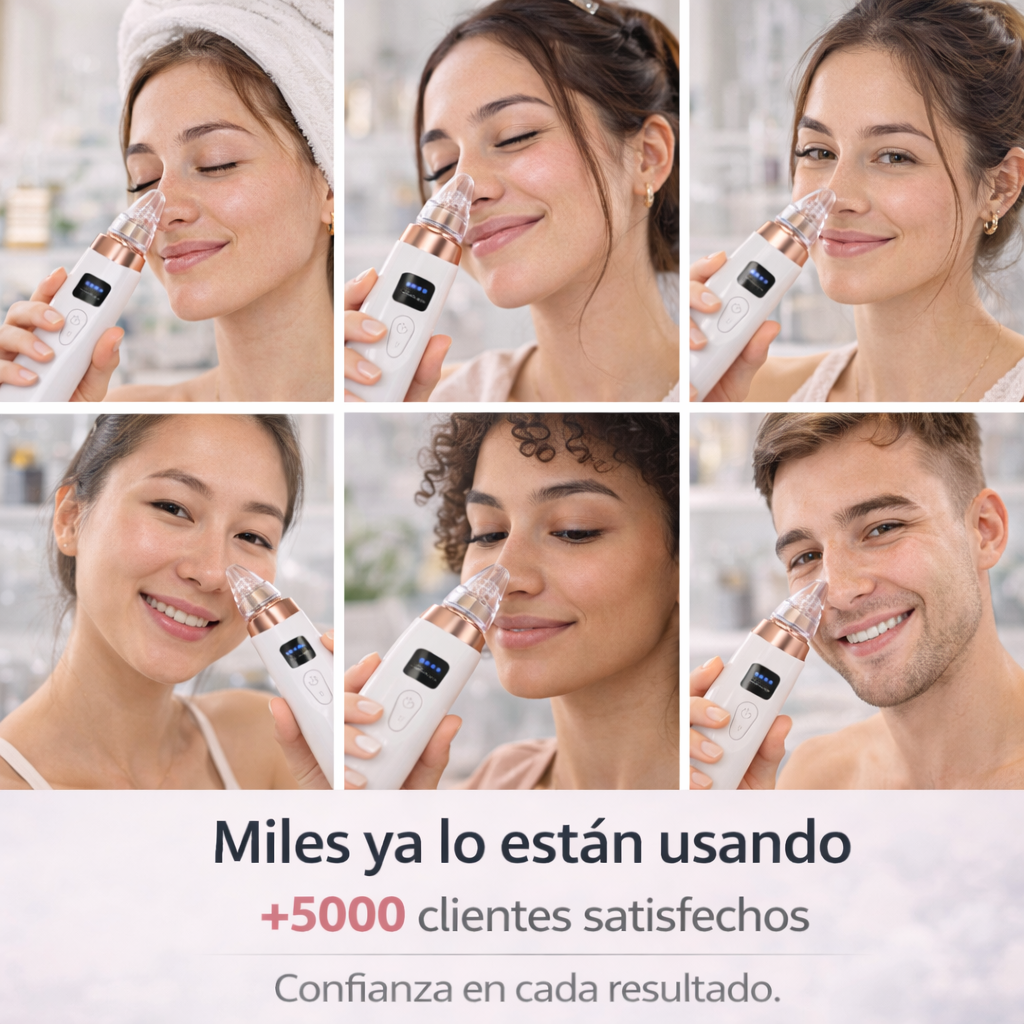 Elimina puntos negros y luce una piel más limpia desde el primer uso