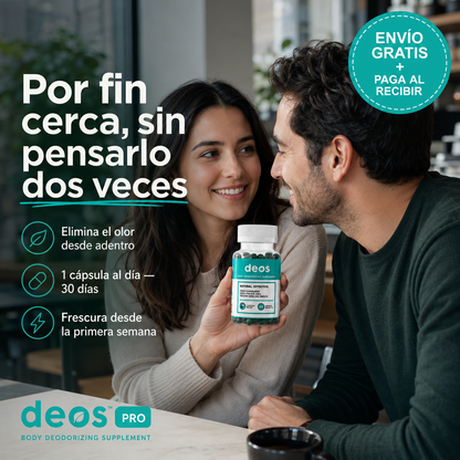 Deos™ Pro — Elimina el Mal Olor Desde Adentro y recupera tu confianza