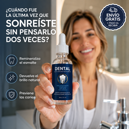 DentaGlow™ Pro — Brillo, protección y confianza en unas gotas