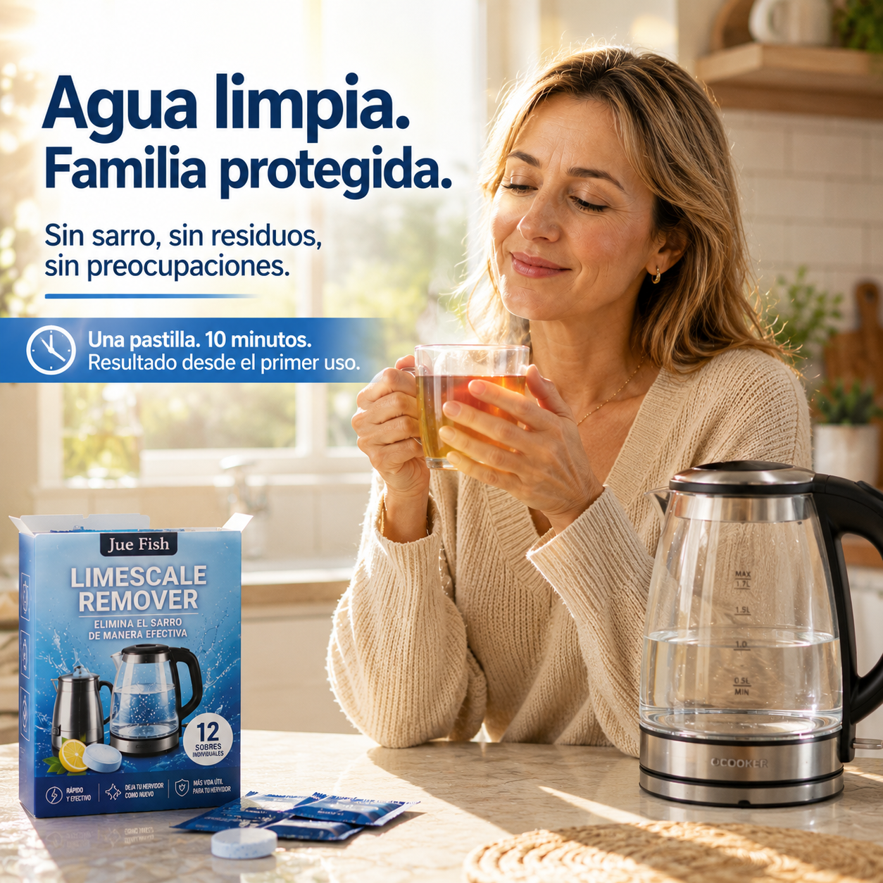 SarroOff™ Pro - Pastillas Anti sarro para hervidor