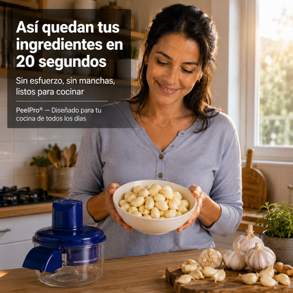 PeelPro® — Pela en 20 Segundos, Sin Esfuerzo y Sin Cuchillos