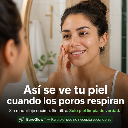 BareGlow™ — Poros Limpios y Sin Puntos Negros en 10 Minutos