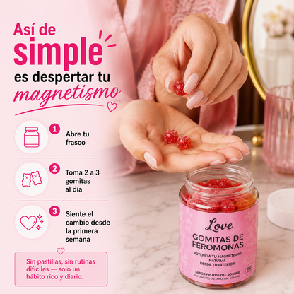 FeroGlow™ Pro — Gomitas de Feromonas Femeninas