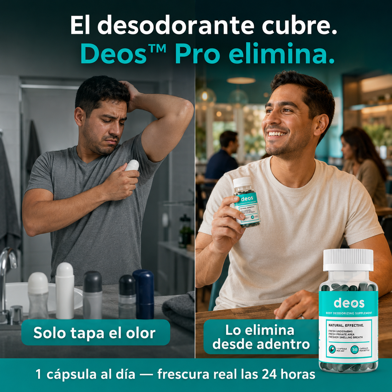 Deos™ Pro — Elimina el Mal Olor Desde Adentro y recupera tu confianza