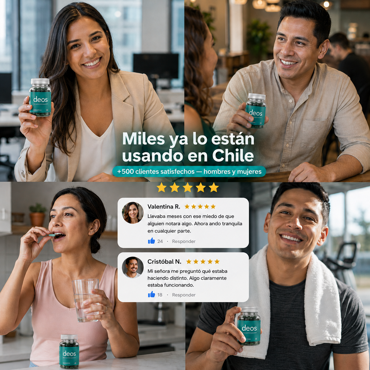 Deos™ Pro — Elimina el Mal Olor Desde Adentro y recupera tu confianza