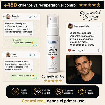 ControlMax™ Pro | Potencializador Masculino de Acción Rápida