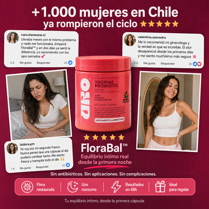 FloraBal™ — Probiótico Íntimo Femenino
