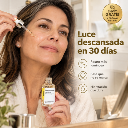 Deep Collagen Pro — Gotas para suavizar la apariencia de líneas finas y lucir descansada