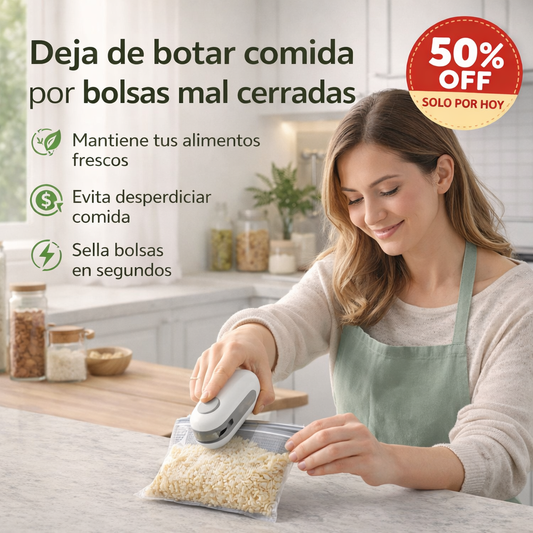 Selladora De Bolsas Portátil