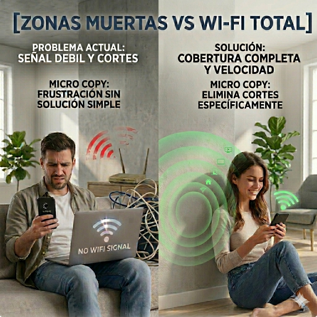 ¿Tu internet no llega a toda la casa? Soluciónalo en segundos