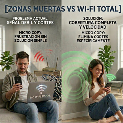 ¿Tu internet no llega a toda la casa? Soluciónalo en segundos