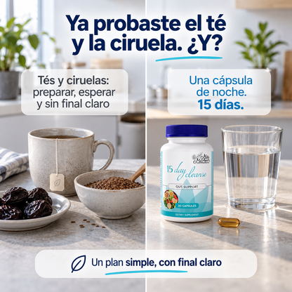 LIVIANA 15 PRO — ¿Hinchazón al final del día? Vuelve a sentirte liviana.