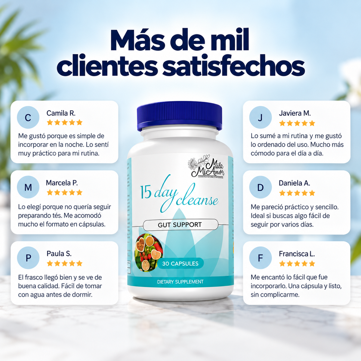 LIVIANA 15 PRO — ¿Hinchazón al final del día? Vuelve a sentirte liviana.